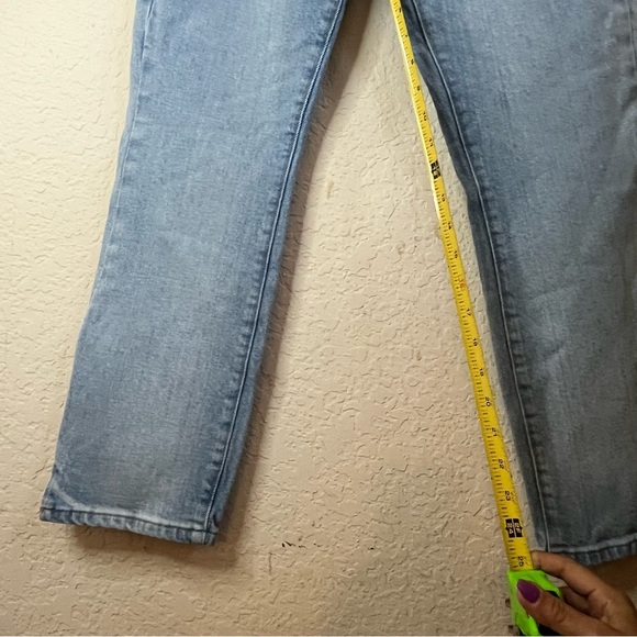 Frame Denim Caye Sand Le High Waist Straight Leg Cropped Ankle Jean SZ 28 - Picture 11 of 13